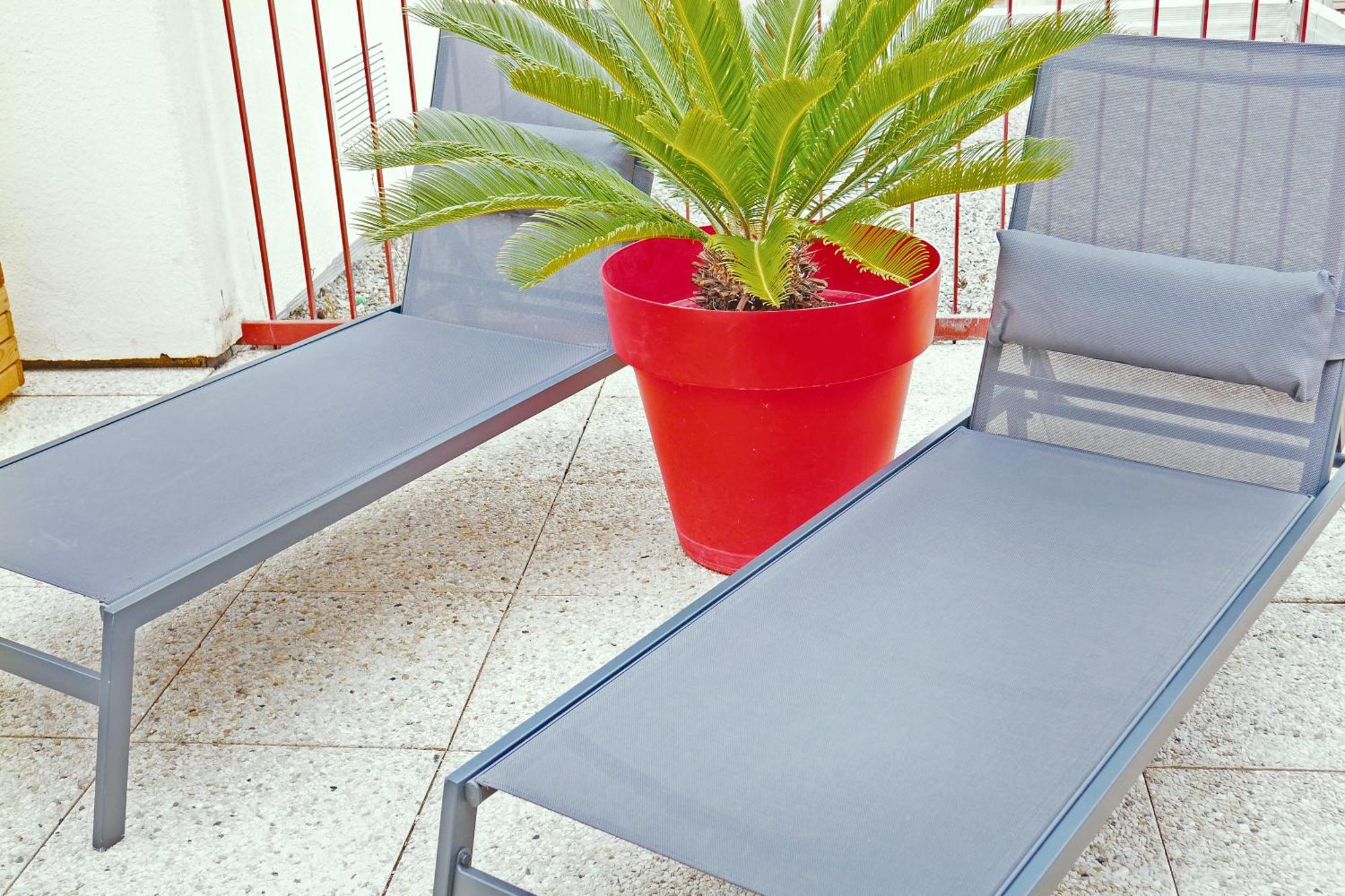 Le Penthouse Des Halles Perpignan Bagian luar foto